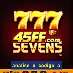 analise o codigo a seguir 1 import javax.swing.joptionpane